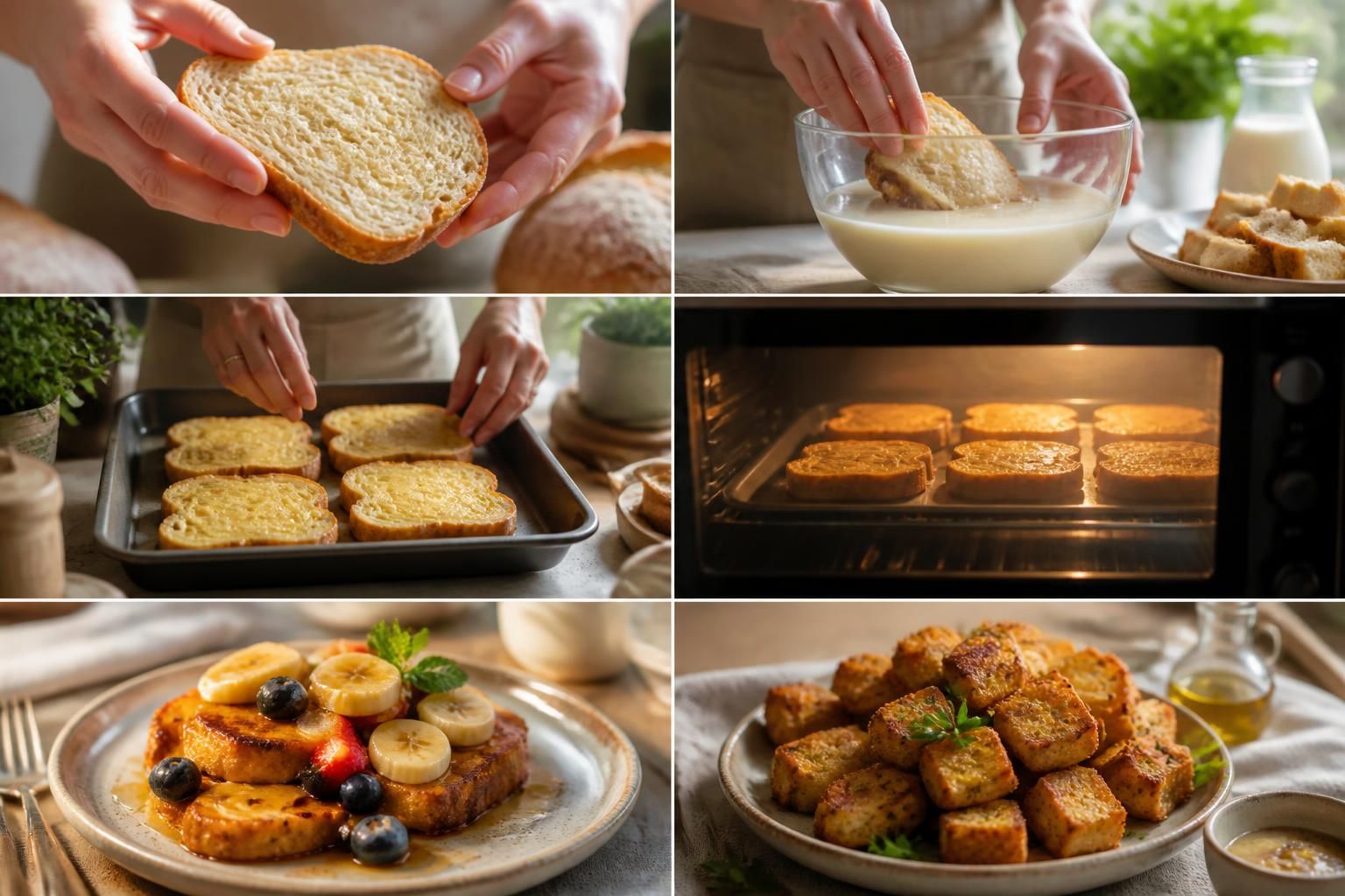 découvrez nos astuces simples et recettes gourmandes pour redonner vie à vos pains rassis et éviter le gaspillage alimentaire. transformez vos vieux pains en délices croustillants et savoureux !