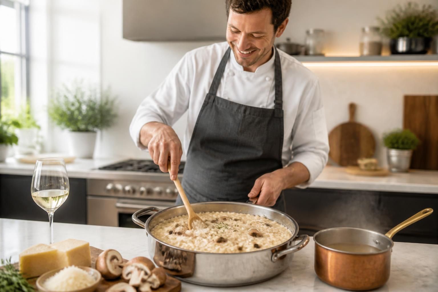 découvrez nos astuces simples et rapides pour préparer un risotto crémeux parfait à chaque fois, sans y passer des heures en cuisine.