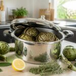 Cuisson express des artichauts à la cocotte-minute : astuces et temps idéal