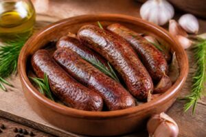 Délicieux figatelli croustillants cuits au four : recette facile et savoureuse