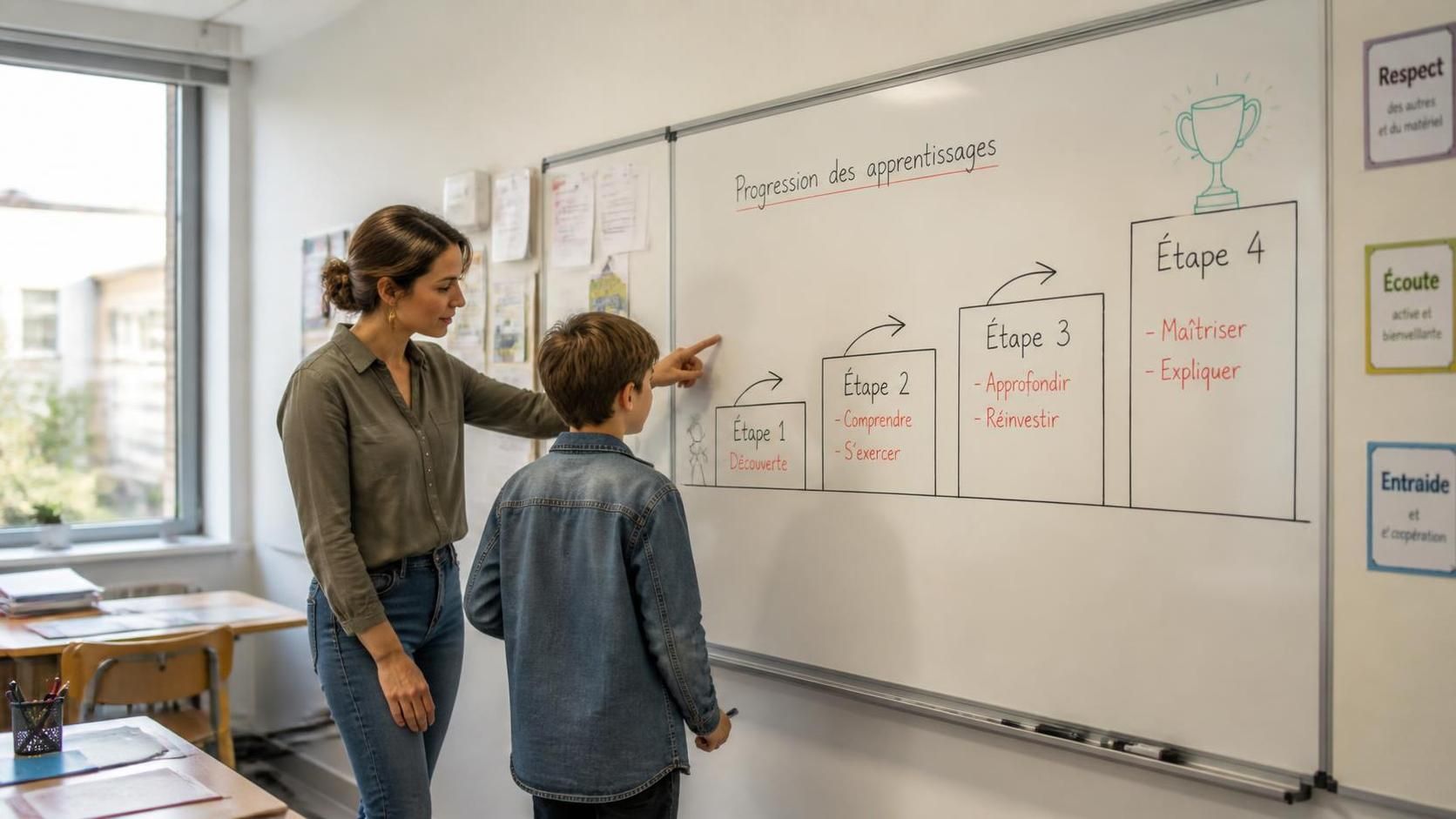 découvrez comment la zone proximale de développement de vygotsky favorise l'apprentissage et la croissance cognitive en accompagnant l'élève vers l'autonomie.