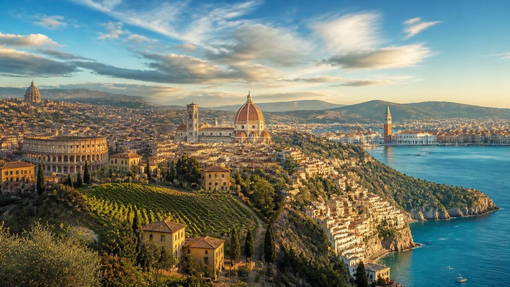 découvrez les meilleures destinations en italie pour des vacances inoubliables : paysages magnifiques, culture riche et gastronomie exceptionnelle vous attendent.
