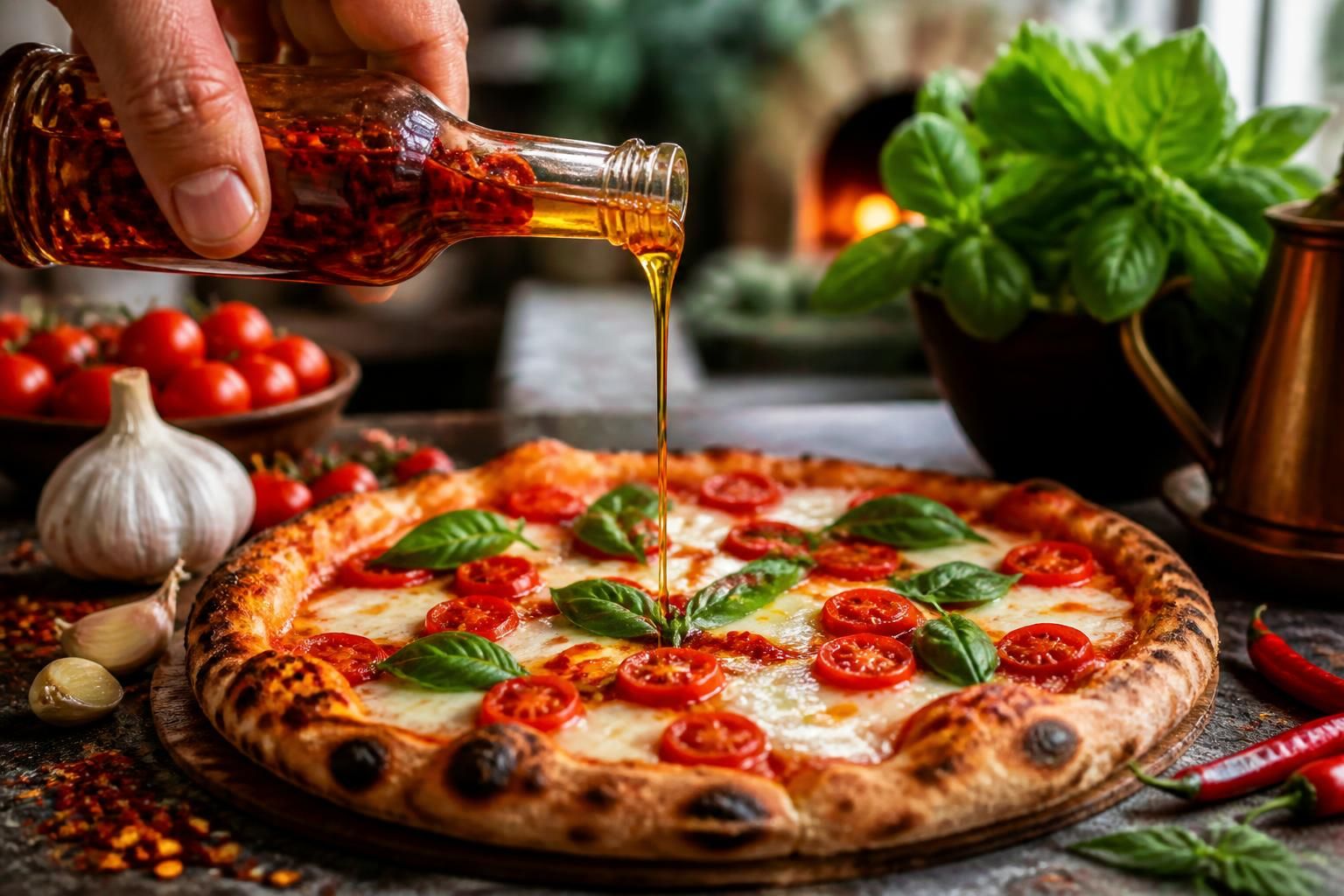 découvrez comment l'huile pimentée peut transformer vos pizzas en explosions de saveurs épicées. le secret pour sublimer chaque bouchée avec une touche piquante irrésistible.