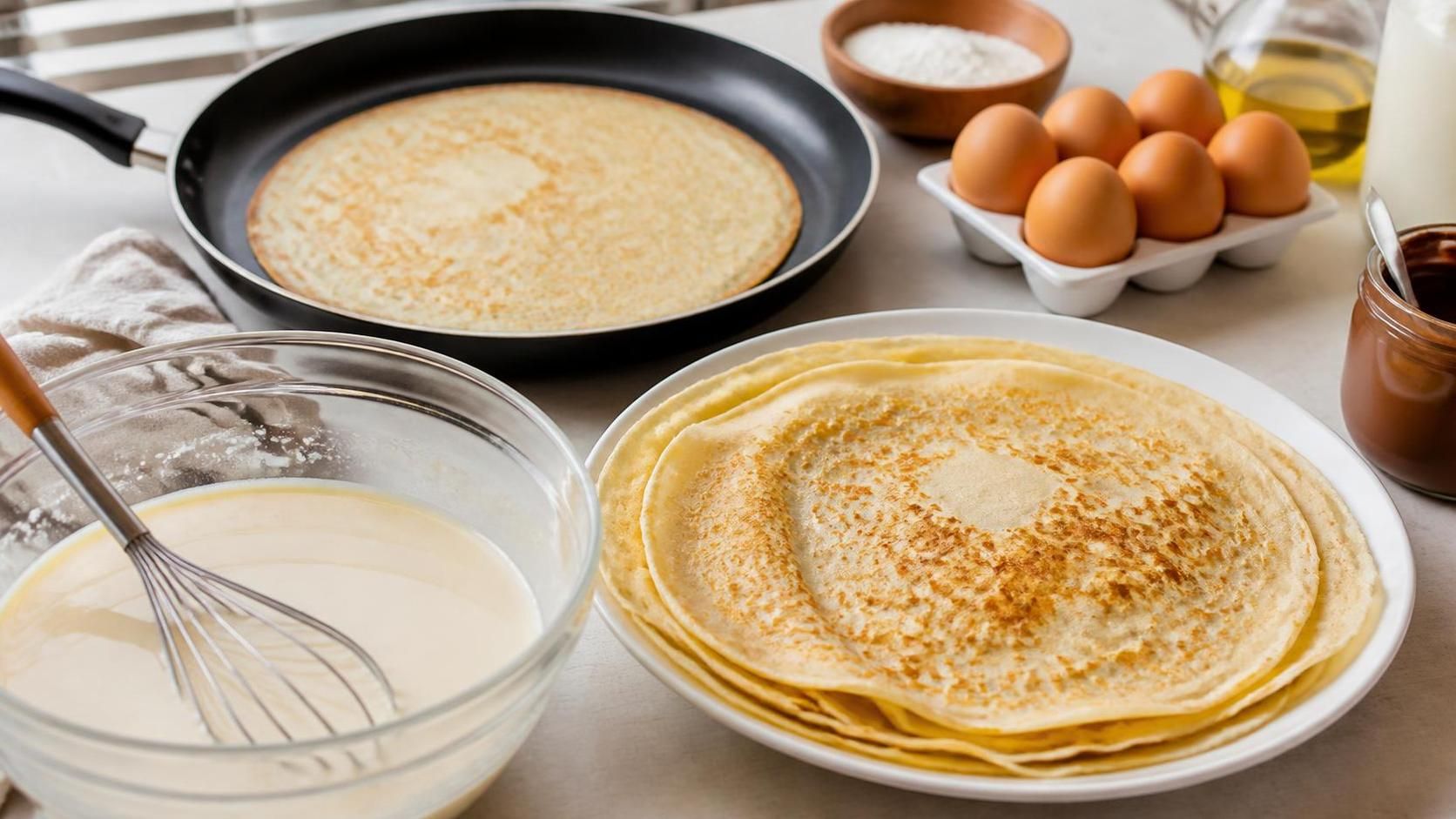 découvrez notre recette facile de pâte à crêpes sans lait, alliant légèreté et gourmandise pour des crêpes délicieuses et adaptées à tous.