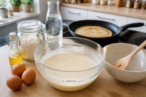 Recette facile de pâte à crêpes sans lait : légèreté et gourmandise assurées