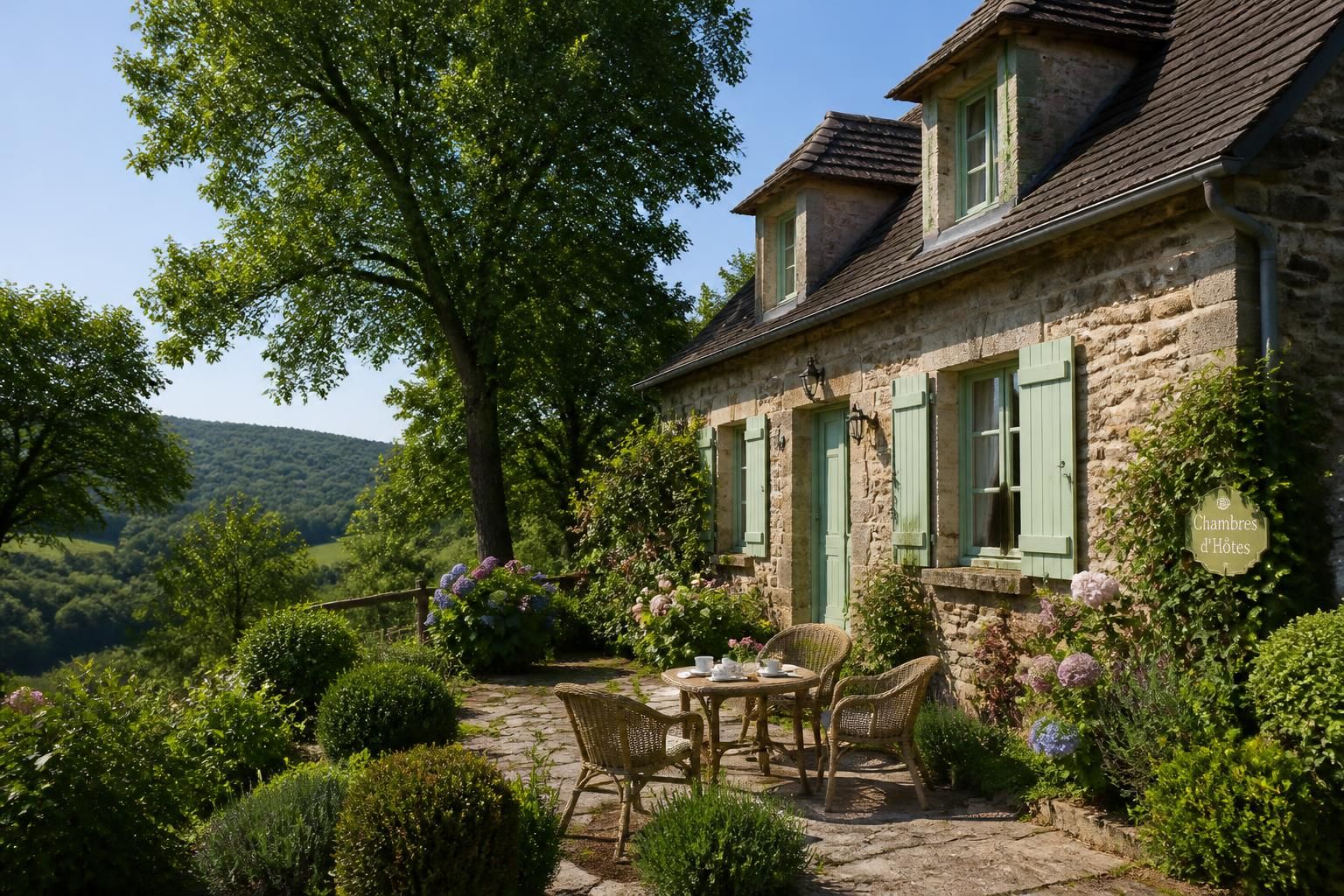 découvrez les chambres d'hôtes de la corrèze, un véritable havre de paix niché au cœur de la nature. profitez d'un séjour charmant et relaxant loin du tumulte quotidien.