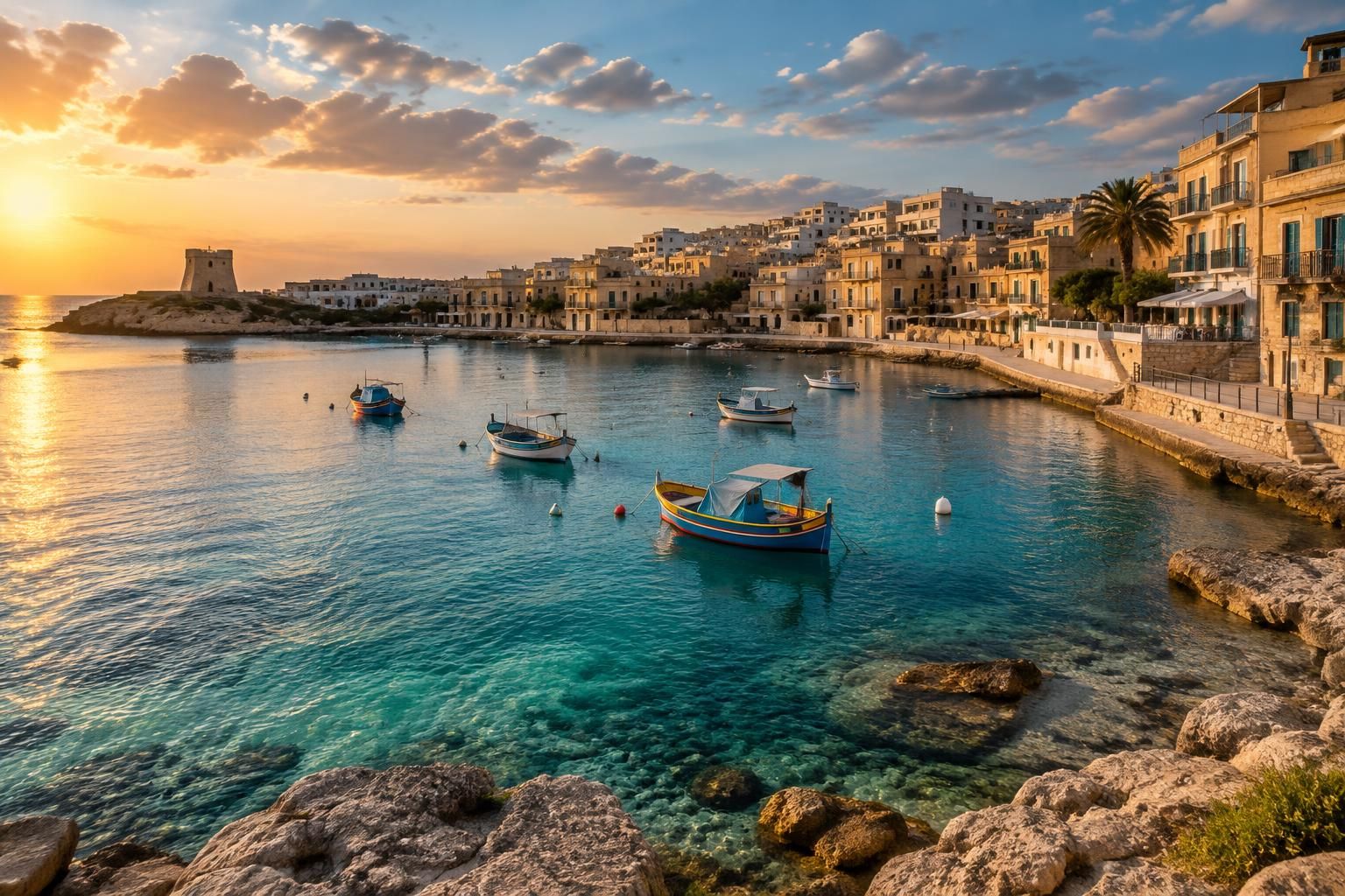 découvrez marsaskala, charmante perle côtière de malte : plages, port pittoresque et douceur de vivre méditerranéenne vous attendent.