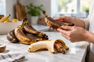 Bananes noircies : Peut-on encore les déguster sans risque ?