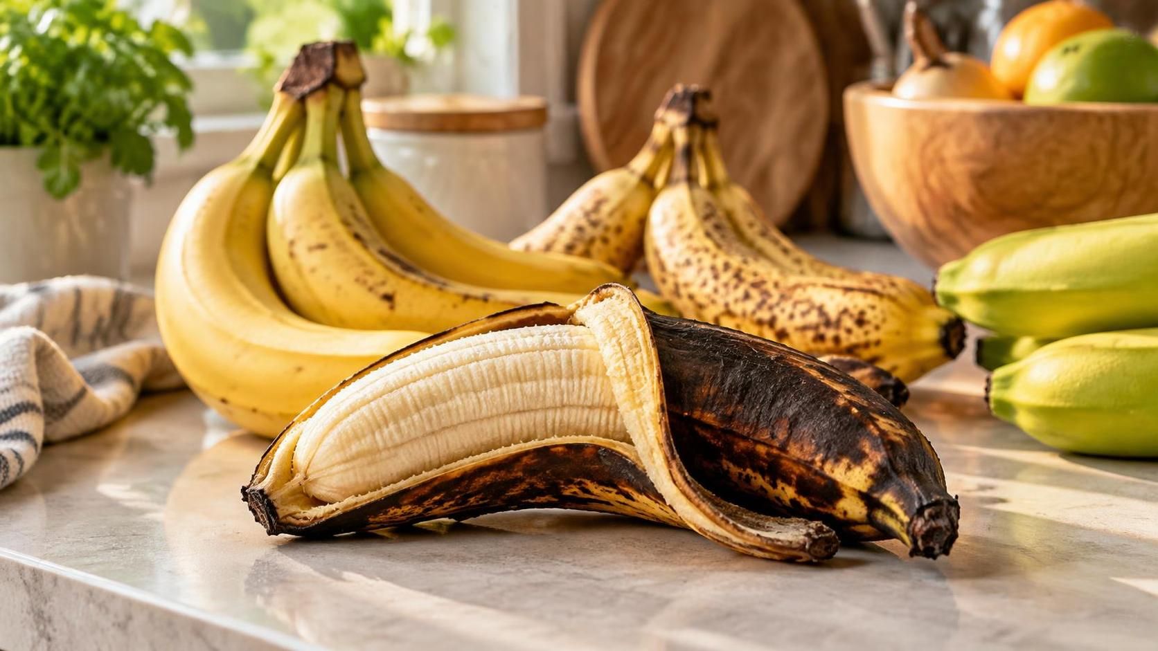 bananes noircies : découvrez comment distinguer une simple surmaturité des signes d’altération et savoir si vous pouvez les manger sans risque.