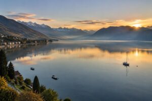 Le Léman : Miroir d’eau entre France et Suisse