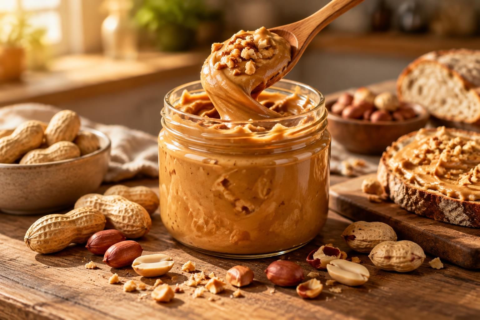 découvrez le beurre de cacahuète : ses bienfaits, ses valeurs nutritionnelles, ses usages en cuisine et nos conseils pour bien le choisir.