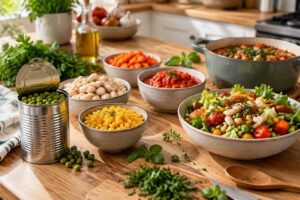 Les légumes en conserve : un allié pratique et gourmand au quotidien