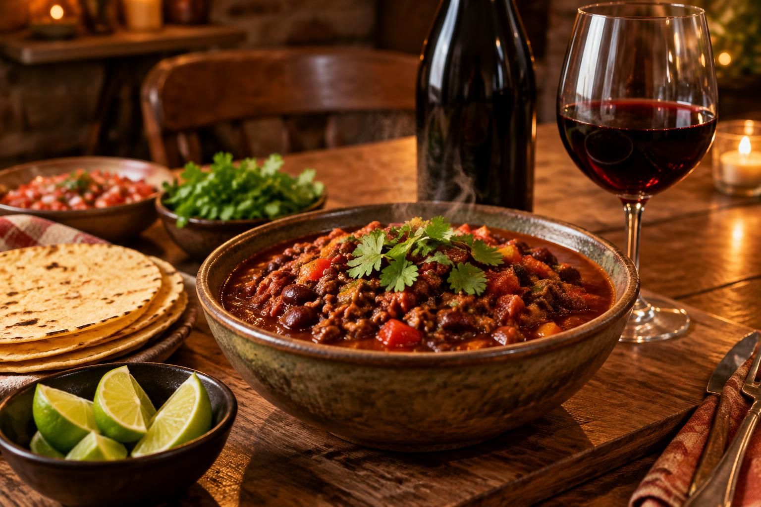 découvrez quel vin choisir pour accompagner un chili con carne : rouges fruités, rosés gourmands et conseils pour équilibrer les épices.