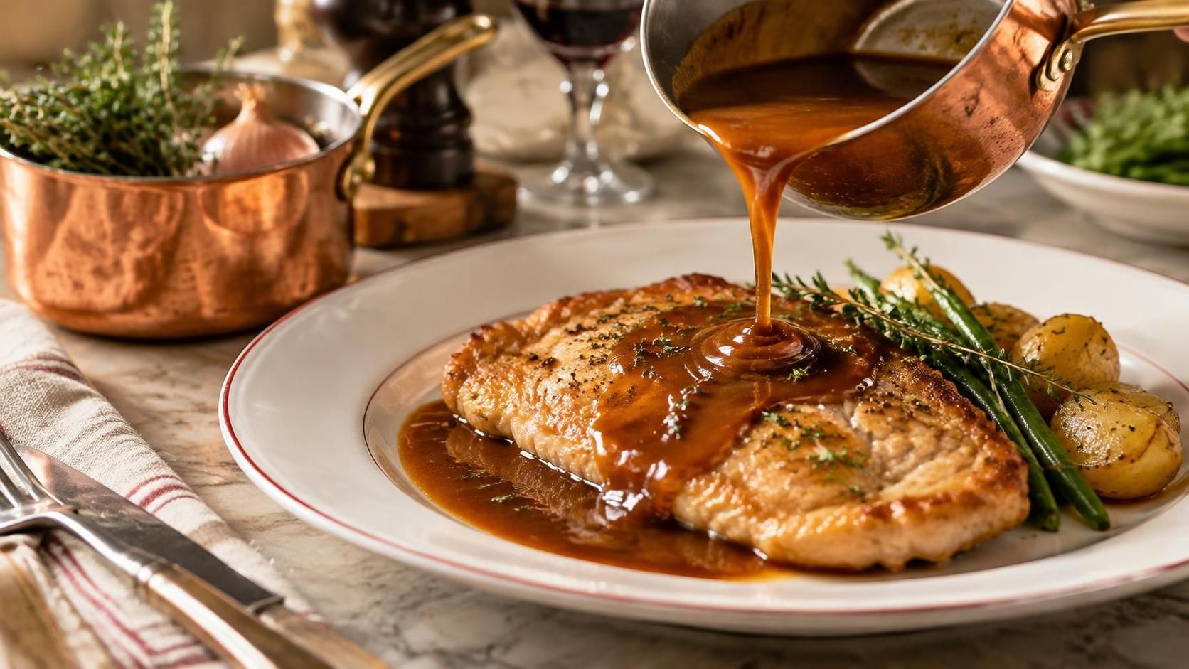 découvrez comment préparer une sauce fond de veau savoureuse et maîtrisez nos astuces pour sublimer vos viandes et plats du quotidien.
